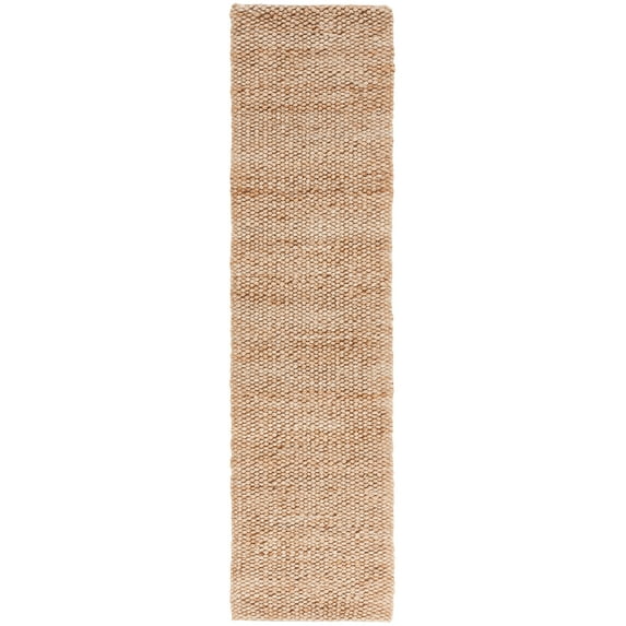 SAFAVIEH Natural Fiber Darina Solid Runner Rug, Natural, 2'3" x 9'