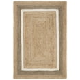 thumbnail image 1 of SAFAVIEH Natural Fiber Darrin Geometric Area Rug, Natural/Grey/Ivory, 2' x 3', 1 of 6