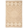thumbnail image 1 of SAFAVIEH Natural Fiber Davina Geometric Area Rug, Natural/Ivory, 2'6" x 4', 1 of 8