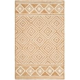 thumbnail image 1 of SAFAVIEH Natural Fiber Davina Geometric Braided Jute Area Rug, Natural/Ivory, 4' x 6', 1 of 4