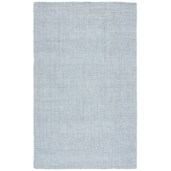 SAFAVIEH Natural Fiber Delmar Solid Area Rug, Light Grey, 8' x 10'