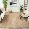 thumbnail image 1 of SAFAVIEH Natural Fiber Delmar Braided Jute Area Rug, Natural, 8' x 8' Round, 1 of 8