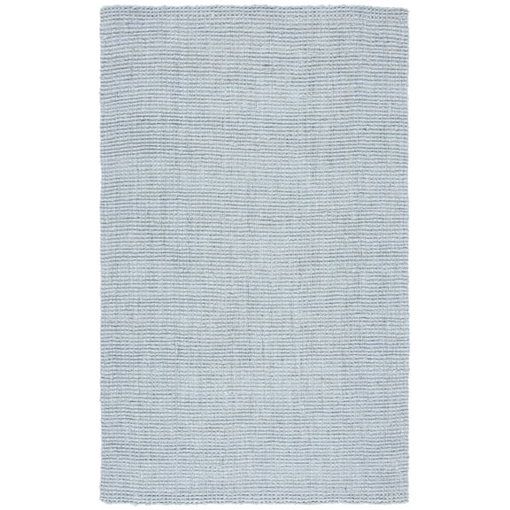 SAFAVIEH Natural Fiber Delmar Solid Area Rug, Light Grey, 3' x 5'