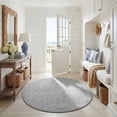 thumbnail image 1 of Safavieh Natural Fiber Delmar Solid Area Rug, Light Gray, 9' x 9' Round, 1 of 13