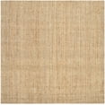 thumbnail image 1 of SAFAVIEH Natural Fiber Delmar Solid Area Rug, Natural, 3' x 3' Square, 1 of 8