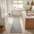 thumbnail image 1 of Safavieh Natural Fiber Delmar Solid Runner Rug, Light Gray, 2'3" x 7', 1 of 13