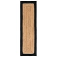 thumbnail image 1 of SAFAVIEH Natural Fiber Delroy Bordered Runner Rug, Natural/Black, 2'3" x 8', 1 of 8