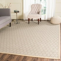 SAFAVIEH Natural Fiber Denise Geometric Jute Area Rug, Natural, 5' x 8'