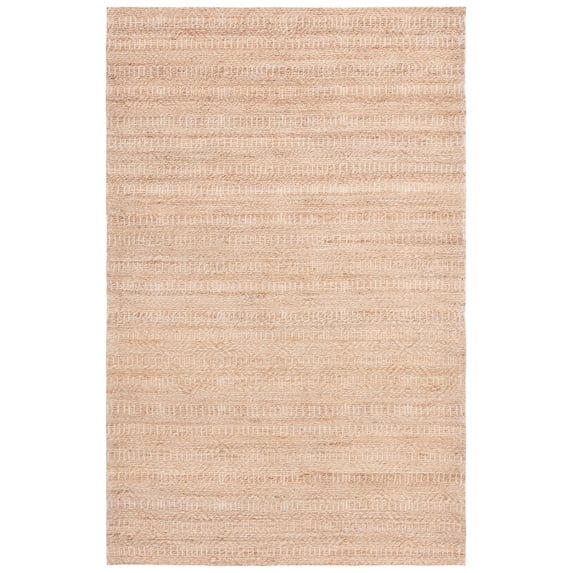 SAFAVIEH Natural Fiber Devan Geometric Area Rug, Natural/Ivory, 6' x 9'