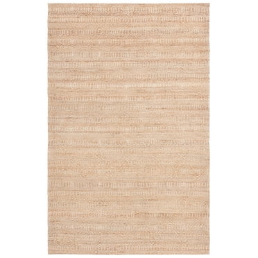 SAFAVIEH Natural Fiber Devan Geometric Area Rug, Natural/Ivory, 8' x 10'