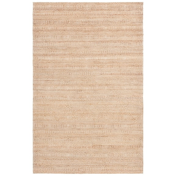 SAFAVIEH Natural Fiber Devan Geometric Area Rug, Natural/Ivory, 8' x 10'