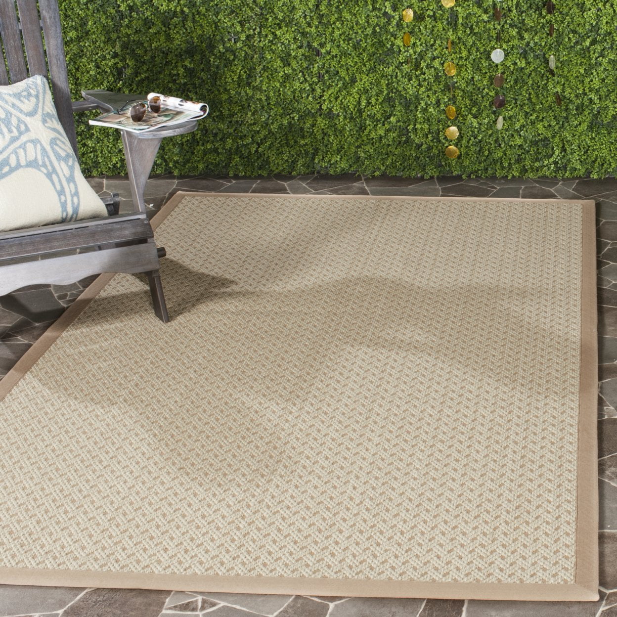 Ivory Elegance Hand-Knotted Wool Rectangular Rug - 3' x 5'