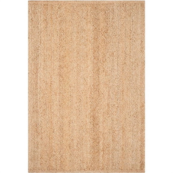 SAFAVIEH Natural Fiber Donelle Geometric Jute Area Rug, Natural, 9' x 12'