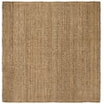 thumbnail image 1 of SAFAVIEH Natural Fiber Doreen Geometric Area Rug, Natural/Brown, 4' x 4' Square, 1 of 8