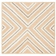 thumbnail image 1 of SAFAVIEH Natural Fiber Dudley Geometric Area Rug, Natural/Ivory, 6' x 6' Square, 1 of 7