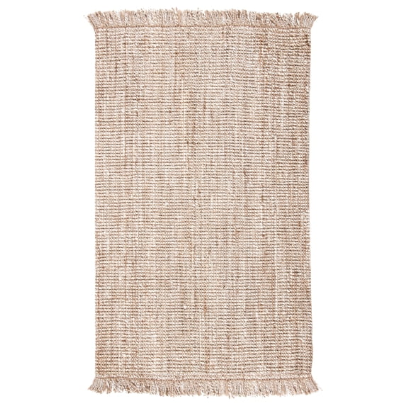 SAFAVIEH Natural Fiber Dustin Abstract Area Rug, Grey/Beige, 5' x 8'