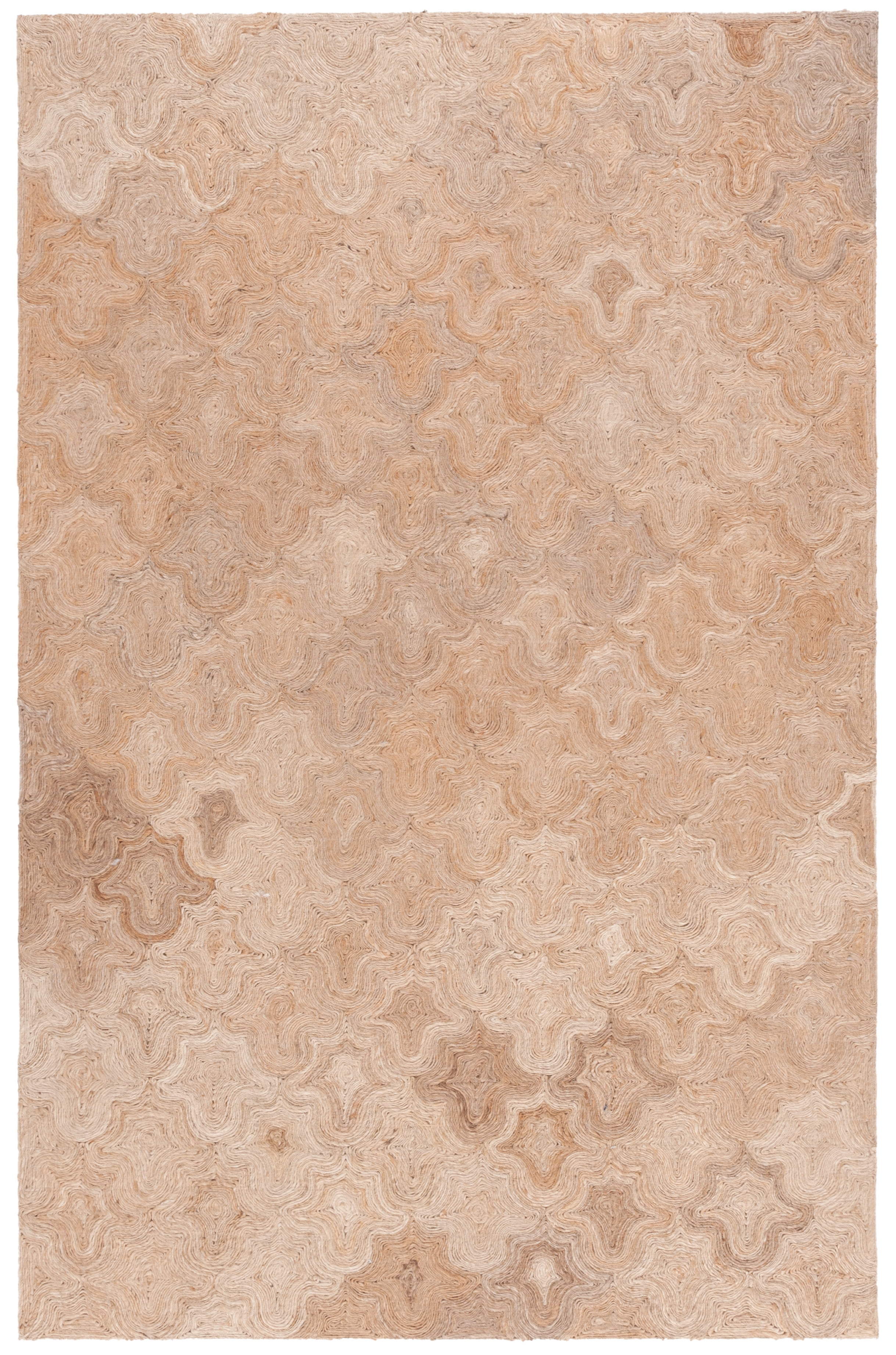 SAFAVIEH Natural Fiber Edwyna Geometric Area Rug, Natural, 4' x 6'