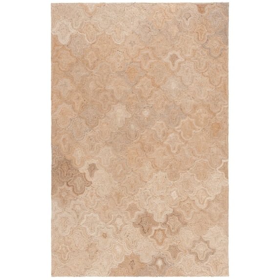 SAFAVIEH Natural Fiber Edwyna Geometric Area Rug, Natural, 6' x 9'