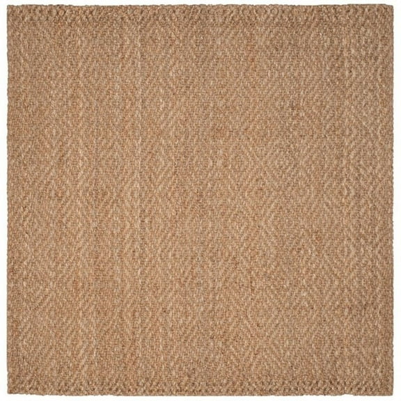 SAFAVIEH Natural Fiber Emory Geometric Jute Area Rug, Natural, 4' x 6'