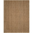 thumbnail image 1 of SAFAVIEH Natural Fiber Emory Geometric Jute Area Rug, Natural/Grey, 7' x 7' Square, 1 of 10