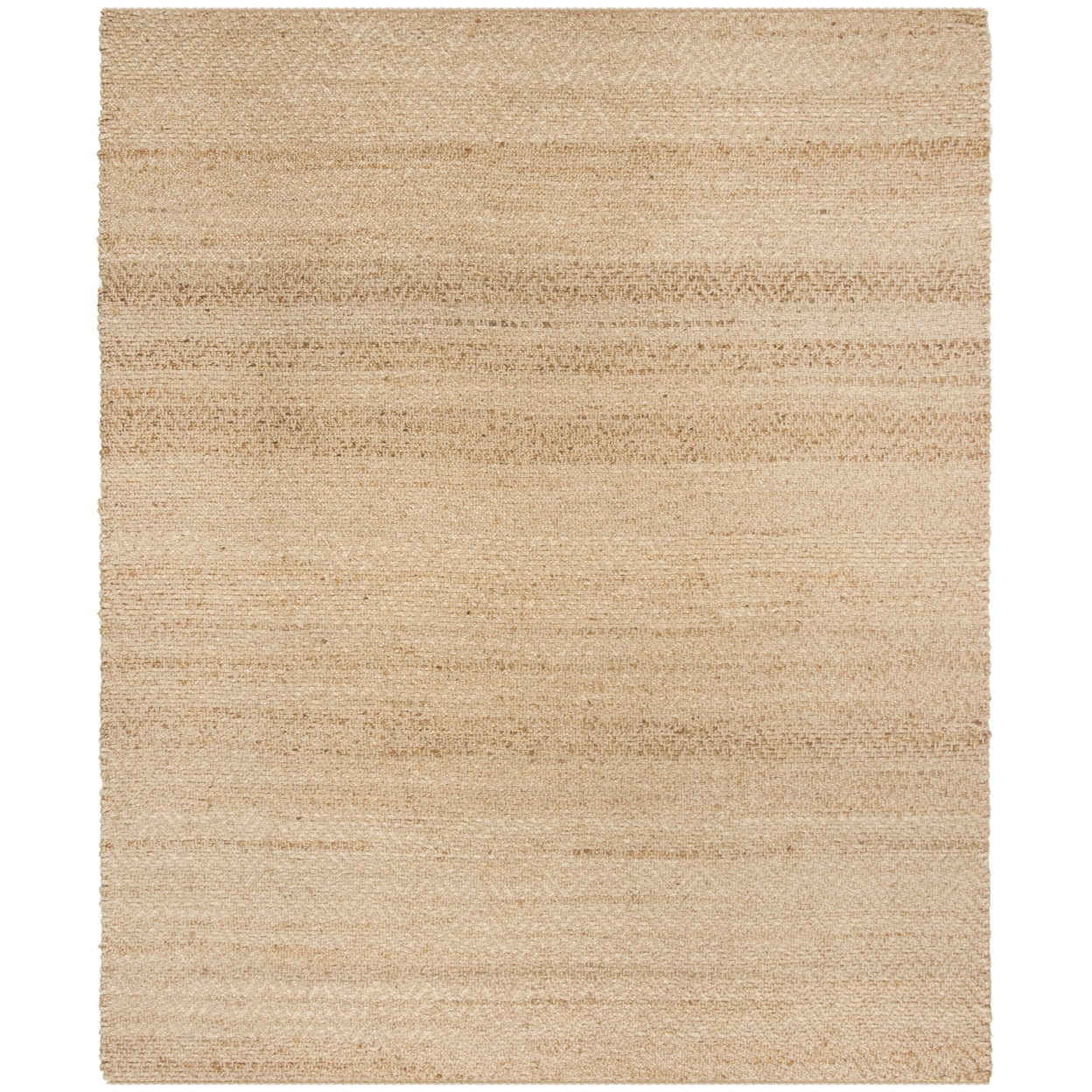 Natural Jute Handwoven 4' x 4' Square Area Rug