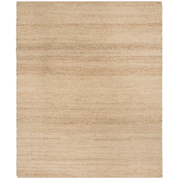 SAFAVIEH Natural Fiber Enola Braided Jute Area Rug, Natural, 4' x 4' Square