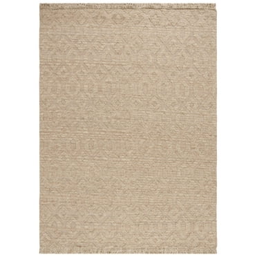 SAFAVIEH Natural Fiber Erksine Geometric Area Rug, Natural/Beige, 8' x 10'