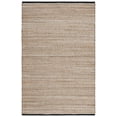 thumbnail image 1 of SAFAVIEH Natural Fiber Ethan Abstract Area Rug, Natural/Black, 4' x 6', 1 of 8