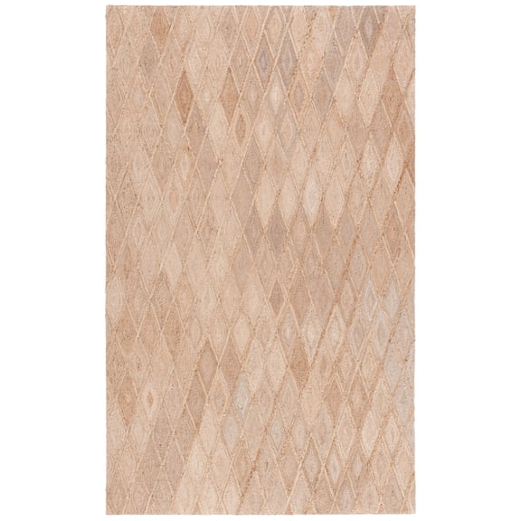 SAFAVIEH Natural Fiber Ethelbert Geometric Area Rug, Natural, 5' x 8'