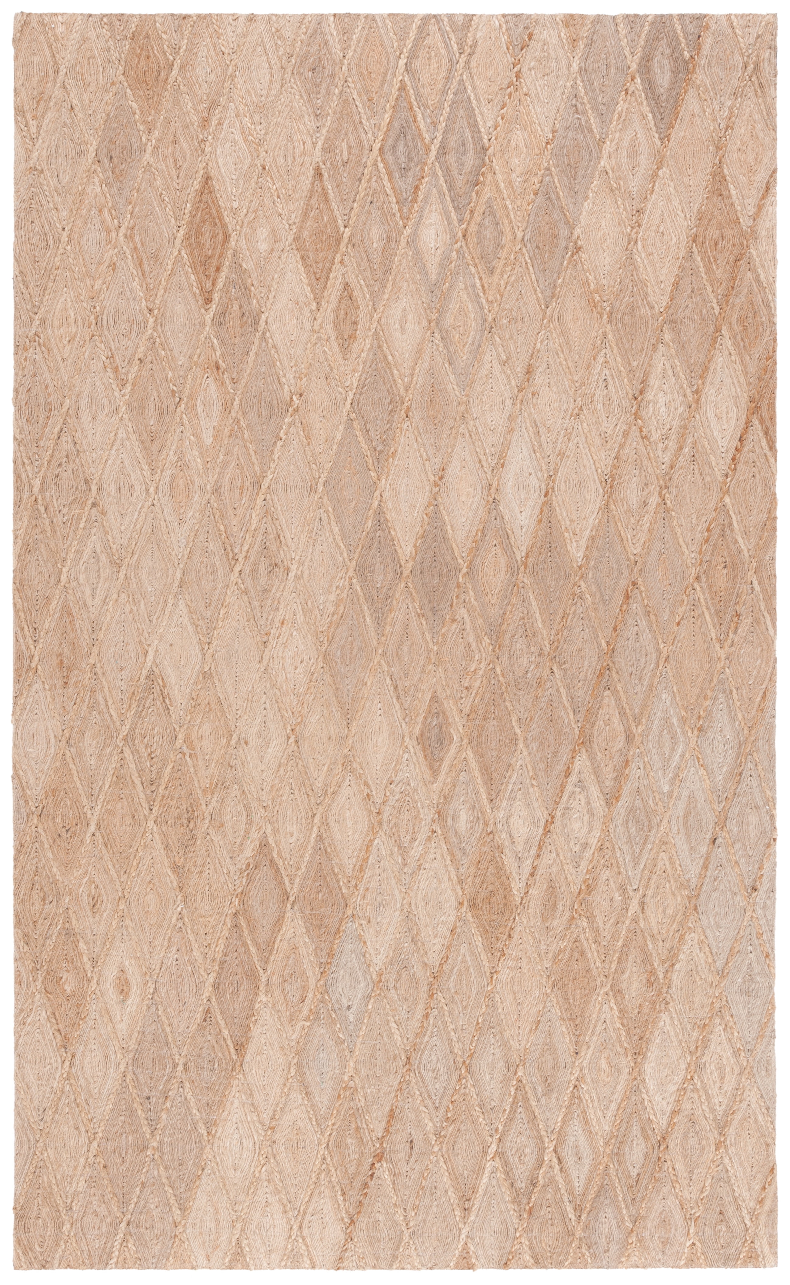 SAFAVIEH Natural Fiber Ethelbert Geometric Area Rug, Natural, 6' x 9'