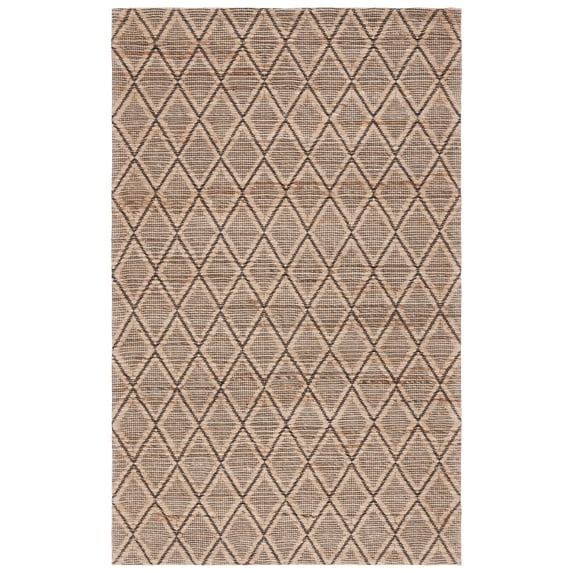 SAFAVIEH Natural Fiber Ezra Geometric Area Rug, Natural, 4' x 6'
