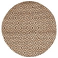 thumbnail image 1 of SAFAVIEH Natural Fiber Ezra Geometric Area Rug, Natural, 6' x 6' Round, 1 of 6