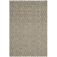 thumbnail image 1 of SAFAVIEH Natural Fiber Fiona Geometric Diamonds Braided Area Rug, Ivory/Grey, 3' x 5', 1 of 3