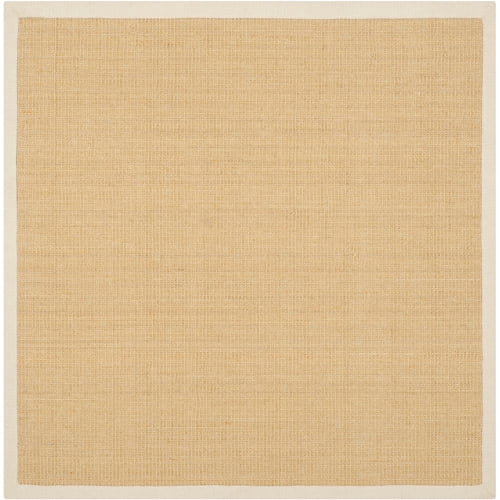 SAFAVIEH Natural Fiber Runner Rug – 2'6 X 8', Natural & Dark Grey Sisal Border, Ideal For High Traffic Areas 4 thumbnail image