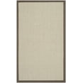 thumbnail image 1 of SAFAVIEH Natural Fiber Forrester Solid Area Rug, Taupe/Light Brown, 4' x 6', 1 of 9