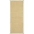 thumbnail image 1 of SAFAVIEH Natural Fiber Forrester Solid Runner Rug, Maize/Wheat, 2'6" x 6', 1 of 8