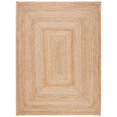 thumbnail image 1 of SAFAVIEH Natural Fiber Francesca Geometric Jute Area Rug, Natural, 6' x 9', 1 of 10