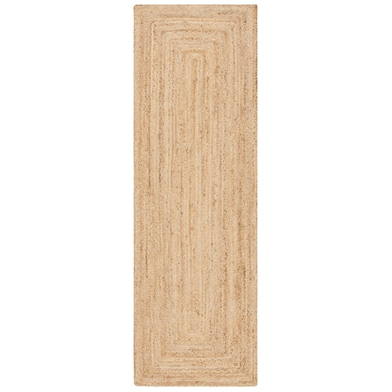 SAFAVIEH Natural Fiber Francesca Solid Runner Rug, Natural, 2'3" x 17'