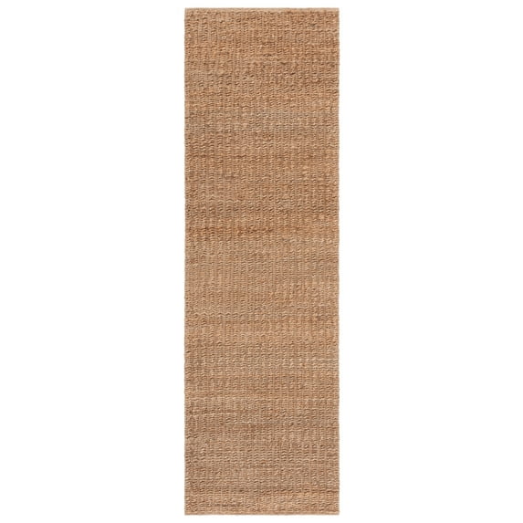 SAFAVIEH Natural Fiber Franklyn Solid Runner Rug, Natural, 2'3" x 8'