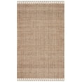thumbnail image 1 of SAFAVIEH Natural Fiber Gemma Solid Area Rug, Grey/Natural, 4' x 6', 1 of 7