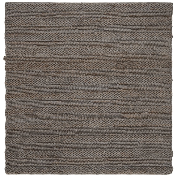 Safavieh Natural Fiber Henrika Hand Woven Beige Geometric Area Rug, Beige, 4' x 4'