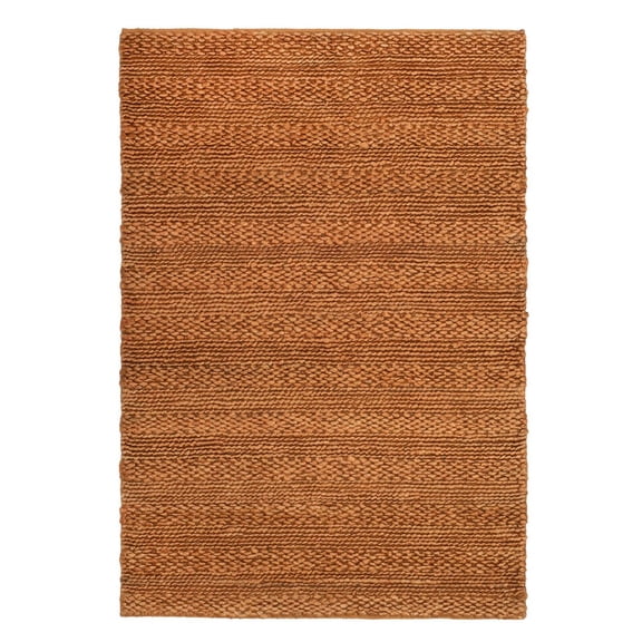 SAFAVIEH Natural Fiber Henrika Braided Area Rug, Gold, 3' x 5'
