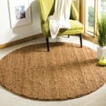 thumbnail image 1 of SAFAVIEH Natural Fiber Henrika Braided Area Rug, Gold, 6' x 6' Round, 1 of 9
