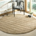 thumbnail image 1 of SAFAVIEH Natural Fiber Henrika Braided Area Rug, Natural, 4' x 4' Round, 1 of 11