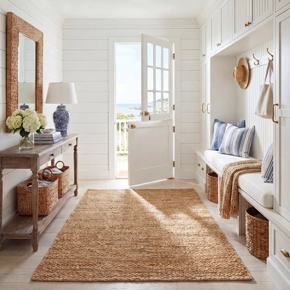 Safavieh Natural Fiber Henrika Geometric Area Rug, Natural, 5' x 8'