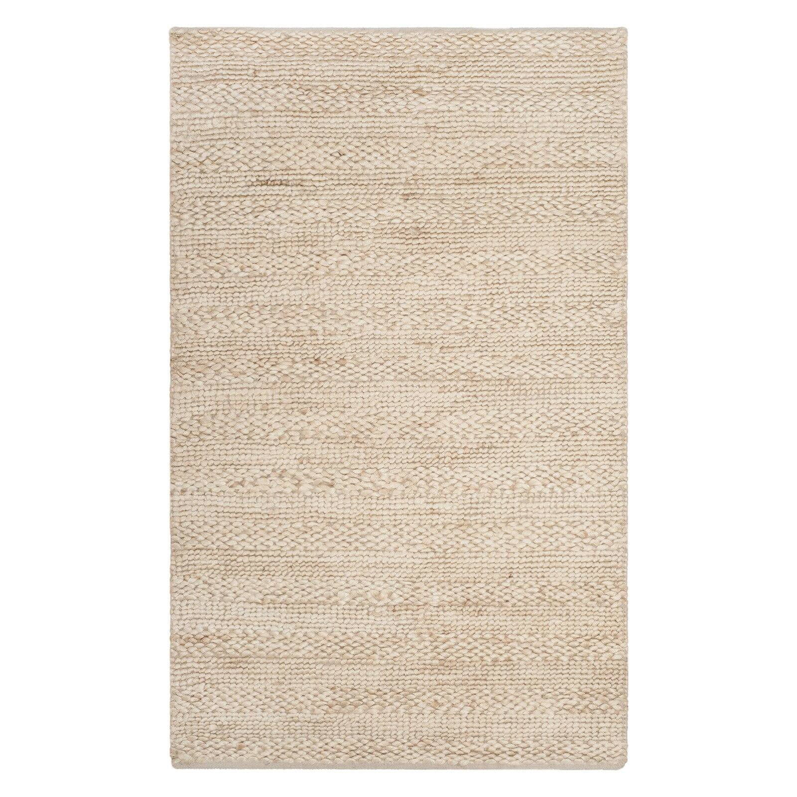 Handmade Bleach Cotton Runner Rug - 2'3" x 8'