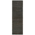 thumbnail image 1 of SAFAVIEH Natural Fiber Henrika Braided Runner Rug, Charcoal, 2'3" x 6', 1 of 7