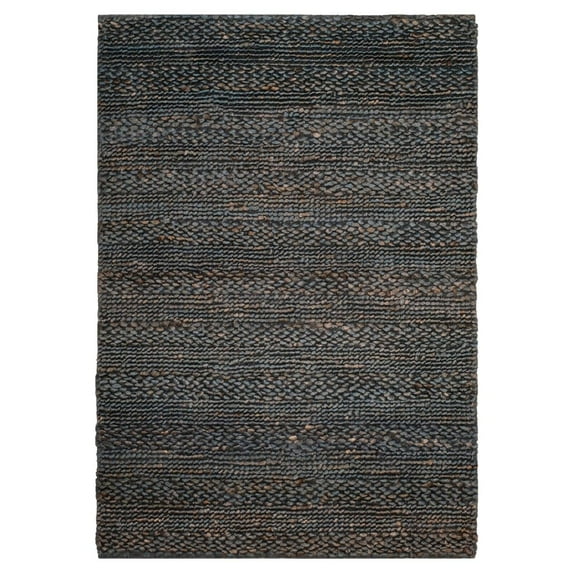 SAFAVIEH Natural Fiber Henrika Braided Runner Rug, Grey, 2'3" x 6'
