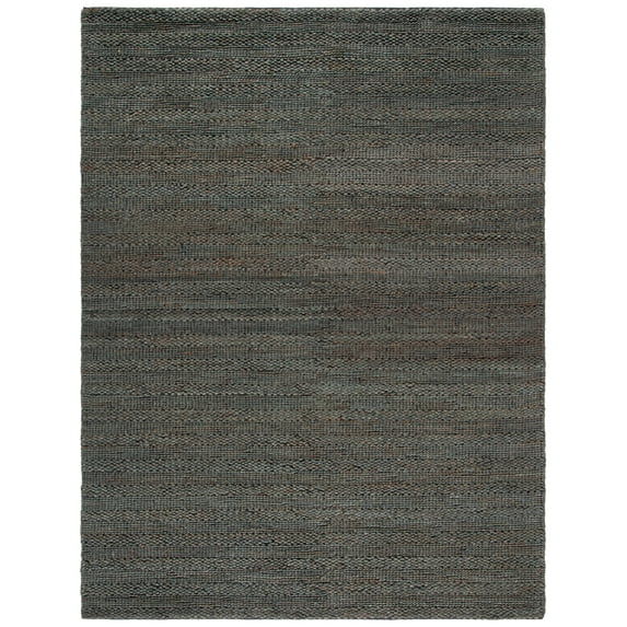SAFAVIEH Natural Fiber Henrika Geometric Area Rug, Charcoal, 11' x 15'