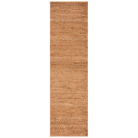 SAFAVIEH Natural Fiber Henrika Geometric Runner Rug, Gold, 2'3" x 10'